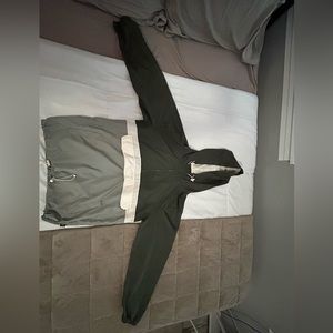 VINTAGE QUATER ZIP WINDBREAKER